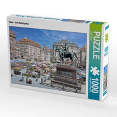 CALVENDO Puzzle Wien - Hof (Marktplatz) | 1000 Teile Lege-Größe 64x48cm Foto-Puzzle für glückliche Stunden