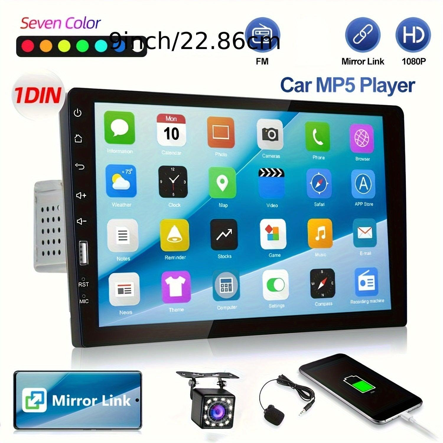 Selius 10 Inch Carplay Multimedia Autoradio met Touchscreen en Draadloze Carplay