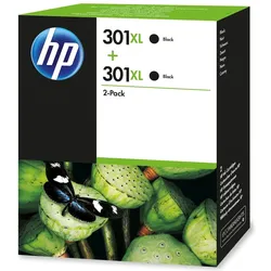 HP, Druckerpatrone, 301xl (BK)