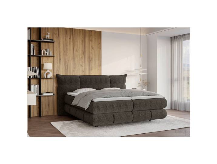Boxspringbett Auris 180/200 cm Braun