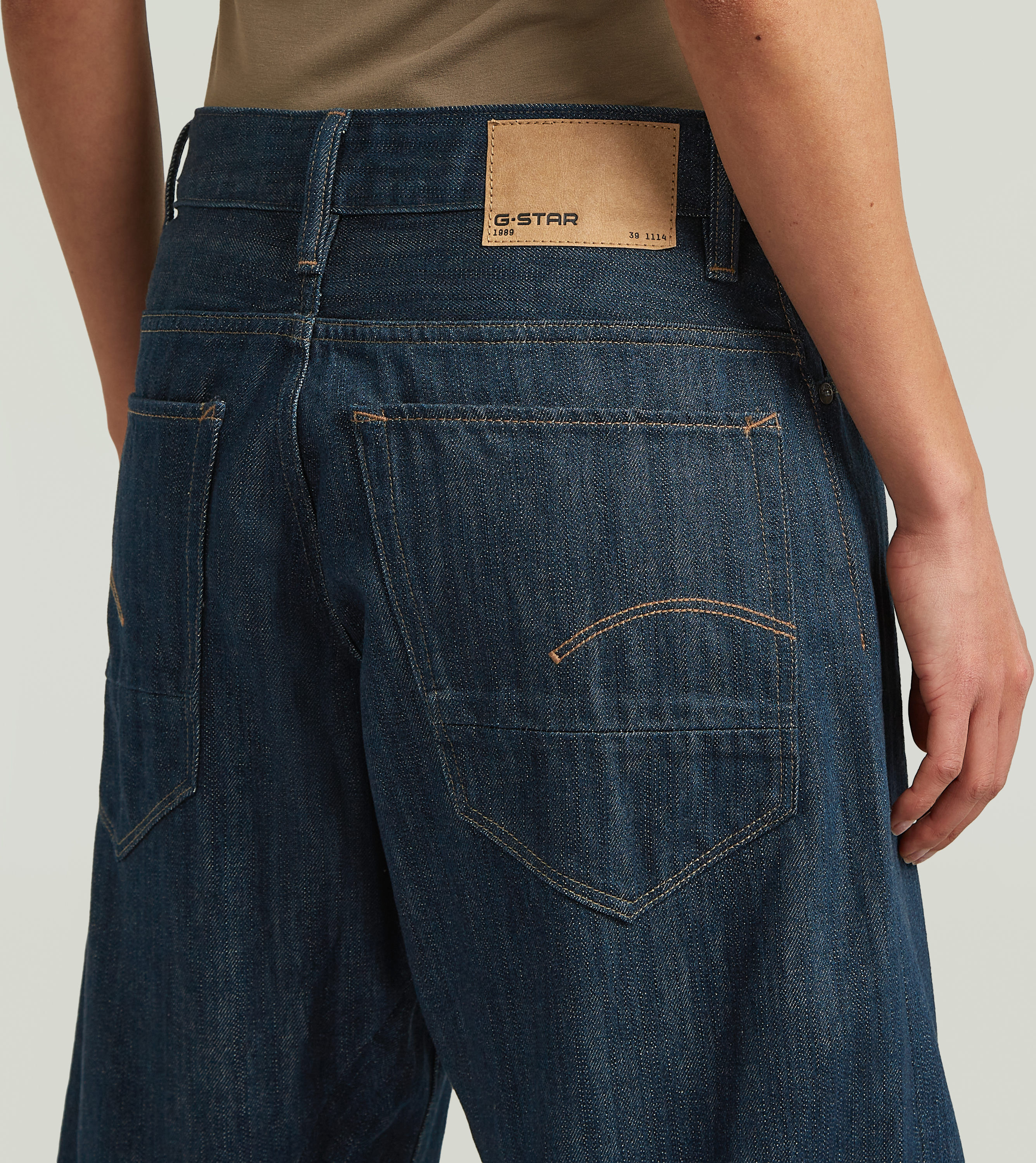 Loose-fit-Jeans G-STAR "G-Star Arc 3D Loose Wmn", Damen, Gr. 32, Länge 30, blau (neo raw denim), Denim/Jeans, Obermaterial: 100% Baumwolle, weit lang, Jeans Loose-fit-Jeans, mit spezieller Schnittführung, Baumwoll-Denim neo raw denim 32, Länge 30