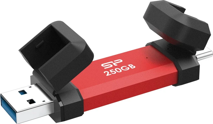 Silicon Power DS72 250GB, rot