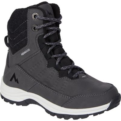 Winterstiefel MCKINLEY "KI.-APRÈS-SCHUH ANNABELLA II AQB J", Damen, Gr. 29, grau (anthrazit, weiß, bla), Synthetik, Schuhe Winterstiefel, Winterschuhe, Winterboots, Snowboots, wasserabweisend