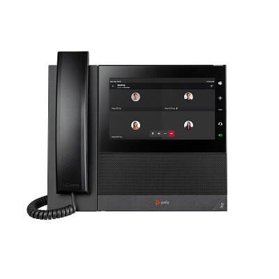 Poly CCX 600 Business-Medientelefon für Microsoft Teams und PoE-fähig 82Z84AA