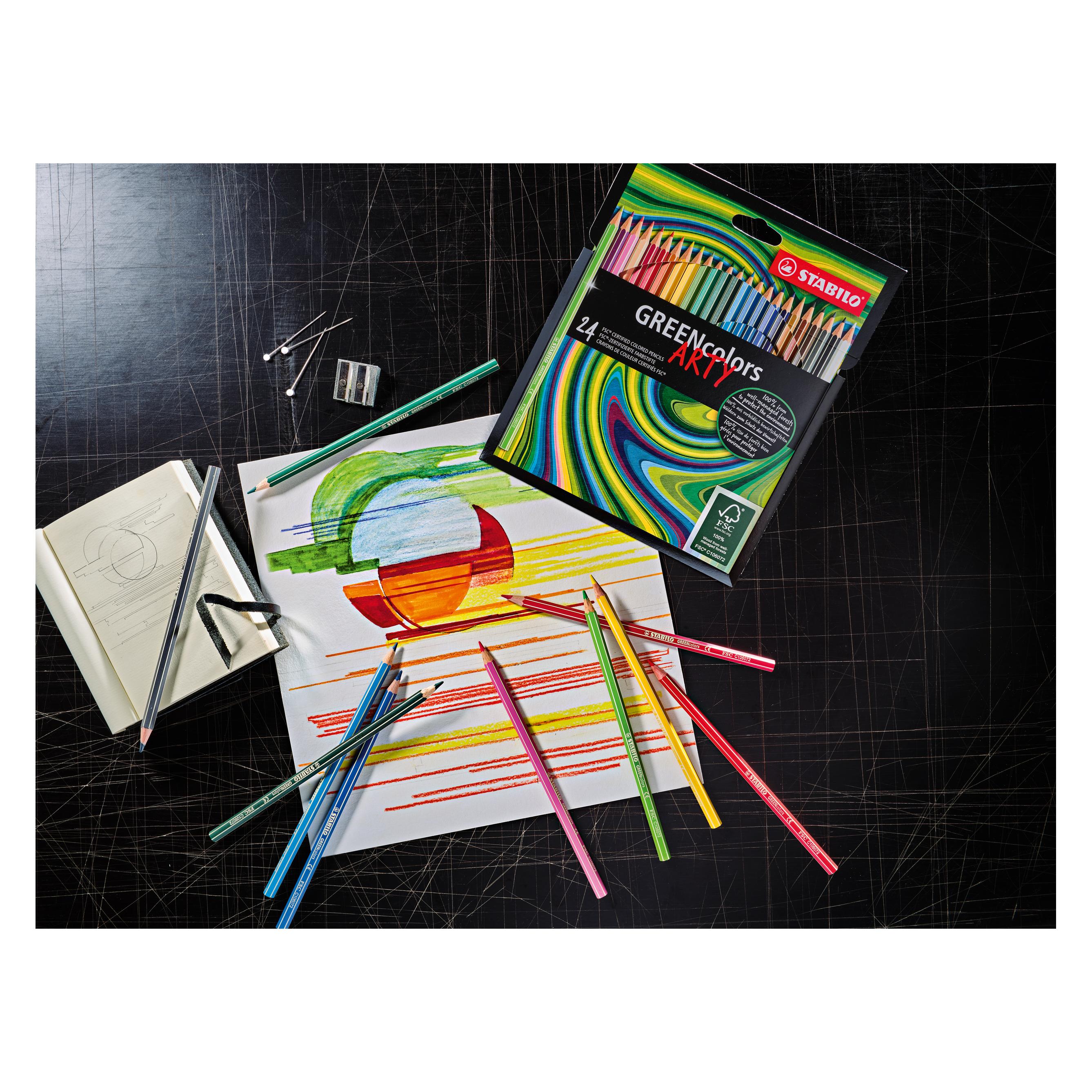 Stabilo Greencolors 24er Etui Arty (24x) (1062655)