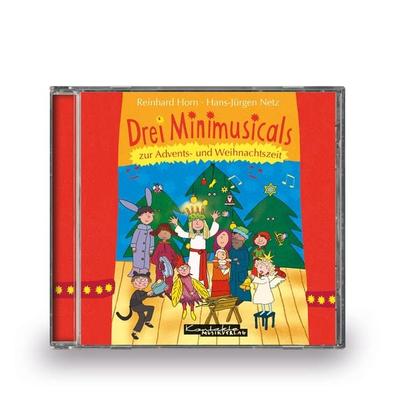 Drei Minimusicals zur Advents- und Weihnachtszeit - Hans-Jürgen Netz, CD, 9783896173065