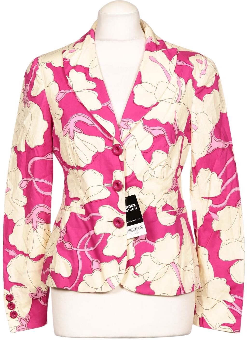 Moschino Cheap AND Chic Damen Blazer, Mehrfarbig, Gr. EU 40, Baumwolle - Second Hand