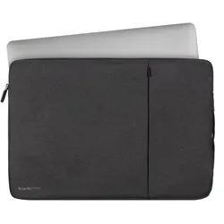 Gecko Covers Universal Eco (17", Universal), Notebooktasche, Schwarz