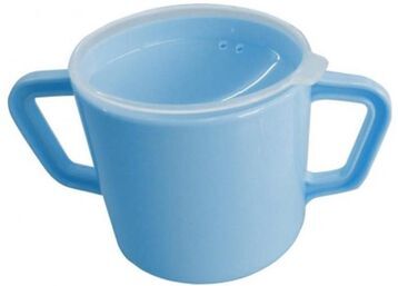 Behrend Copo Bebedouro c  2 Asas Azul 1 un