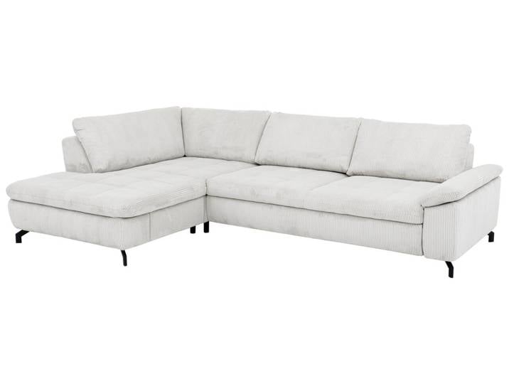 Beldomo Style Ecksofa SENSE, ecru, Stoff