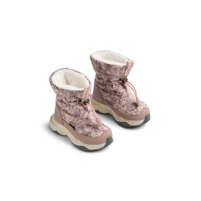 Winterstiefel WHEAT "WHEAT Winterboot Esme", Damen, Gr. 34, rose winter flowers, Polyester, Schuhe Winterstiefel