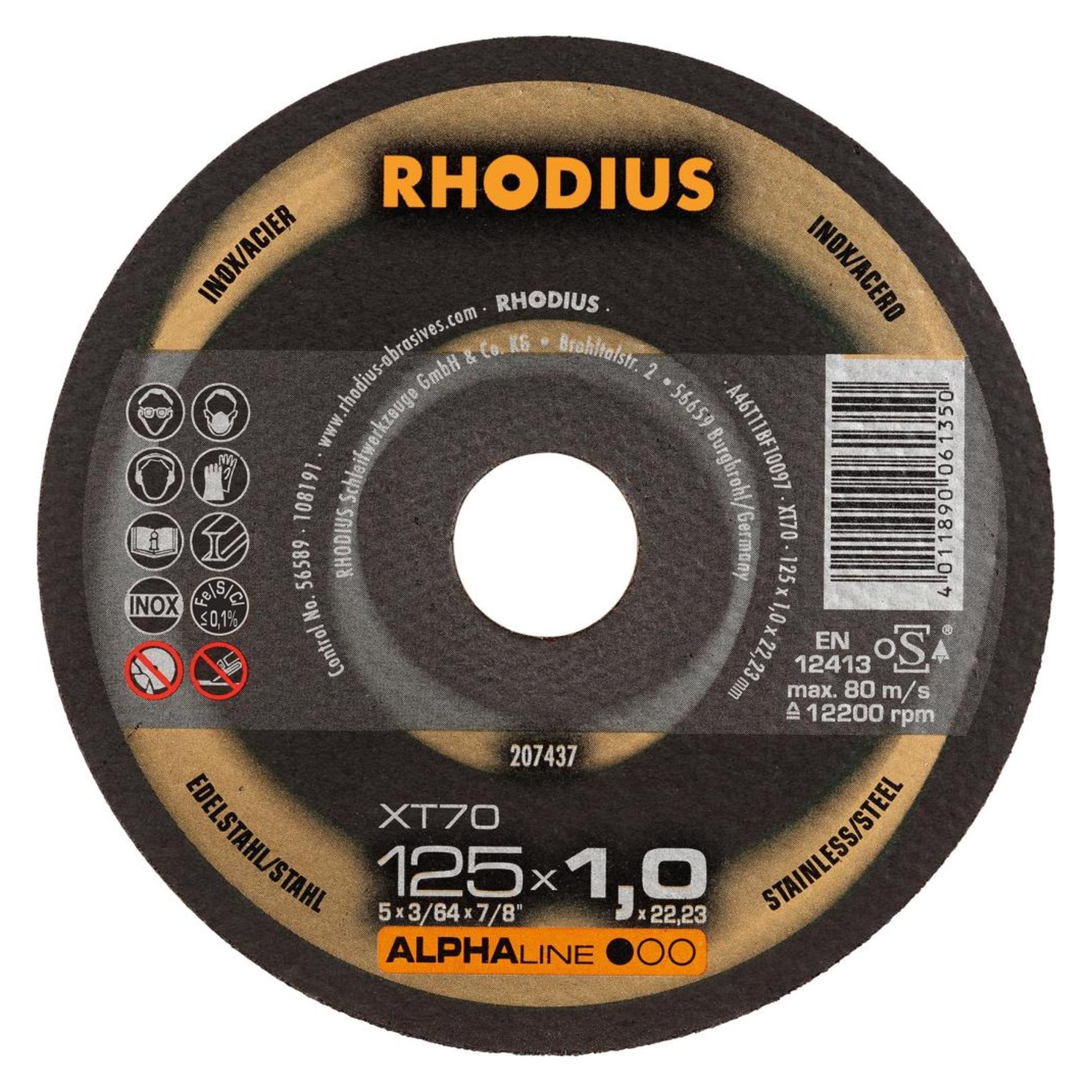 Rhodius Trennscheibe XT70 (207436)