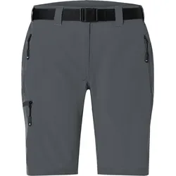 James & Nicholson Damen Trekking Hose kurz Shorts JN1203 carbon S