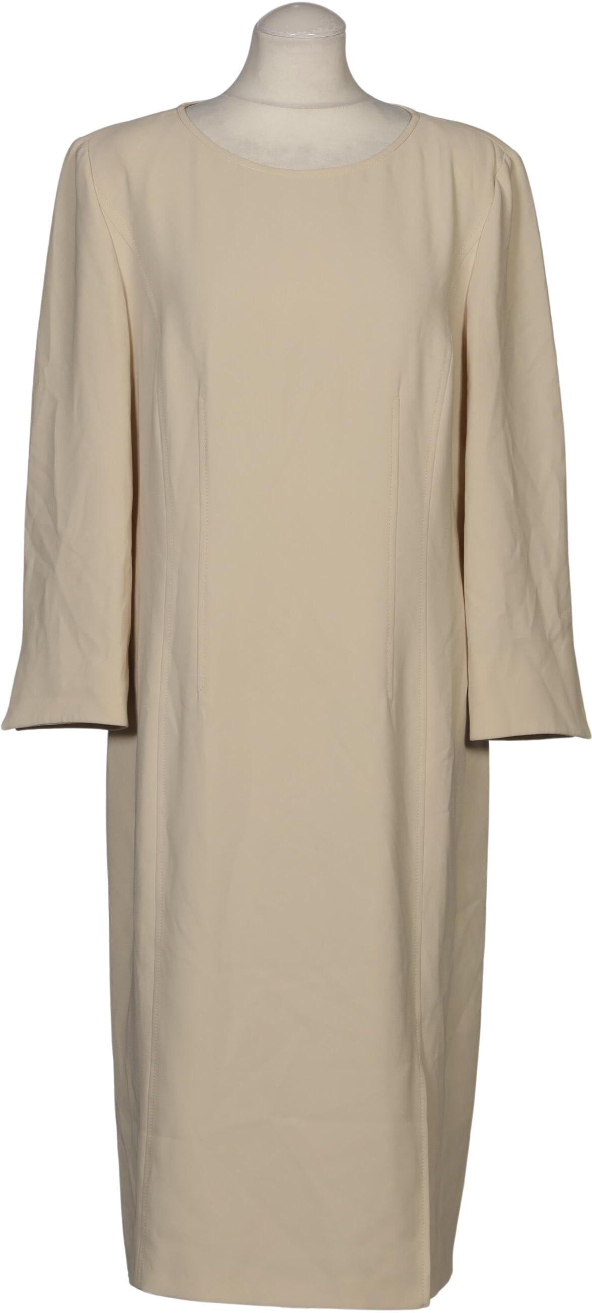Basler Damen Kleid, Beige, Gr. EU 40, Viskose / Synthetik - Second Hand