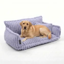Haustiersofa 'Chaffar' - XXL (140cm) / Flieder - Flieder - XXL (140cm)