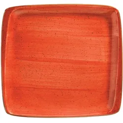 6 x Bonna Aura Terracotta Moove Platte 27x25cm