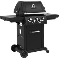 Gasgrill Royal 390 Shadow schwarz, mit Seiten- und Heckbrenner