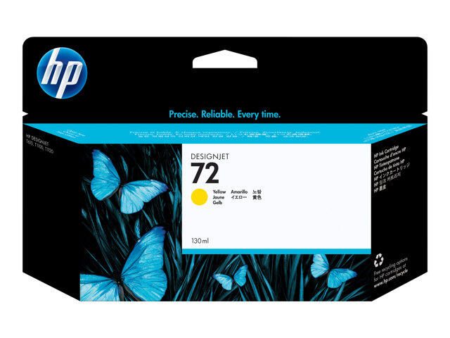 HP Inc. HP Original 72 Druckerpatrone - gelb (C9373A)