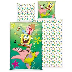 SpongeBob Renforcé-Bettwäsche 135x200cm SPONGEBOB - B/L ca. 135.00x200.00