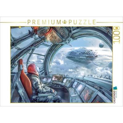 CALVENDO Puzzle Science Fiction Reise | 1000 Teile Lege-Größe 64x48cm Foto-Puzzle für glückliche Stunden