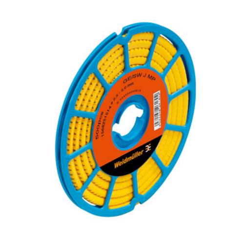 Weidmüller CLI C 1-3 GE/SW J CD Kennzeichnungsring Aufdruck J Außendurchmesser-Bereich 2.5 bis 5mm 1568251655