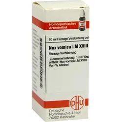 Nux Vomica Lm Xviii 10 ML