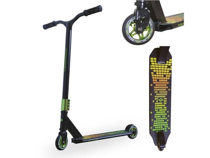 Schildkröt Stunt Scooter Kickless - Forest