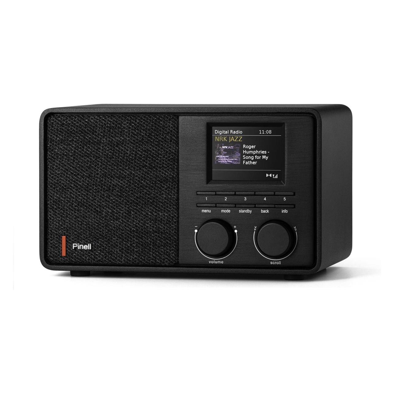 Pinell Supersound 201W - DAB+/Internet tafelradio - zwart (DAB, DAB+, FM, Internetradio, Bluetooth, WLAN) (103968)