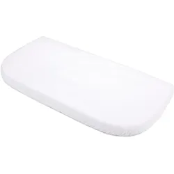 Waldin Spannbettlaken für Beistellbett, Babybett 7in1, Jersey Baumwolle 73x37 cm