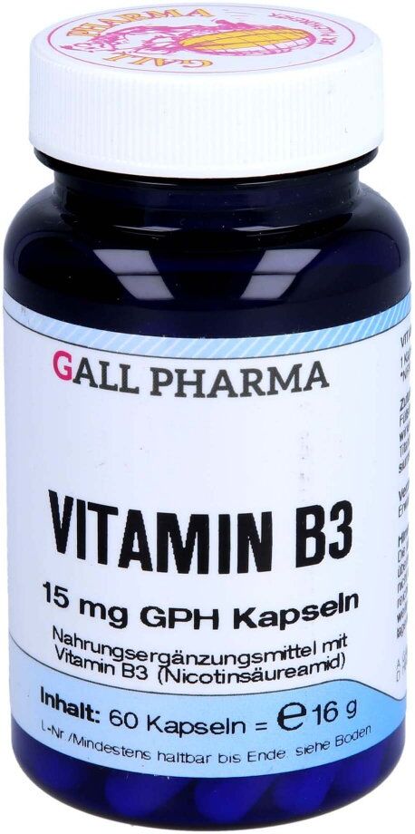 Vitamin B3 15 mg Gph Kapseln