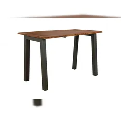 KAWOLA Bartisch ERGEA Stehtisch Baumkante Akazie massiv natur 147x80 cm