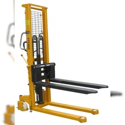 MAESTRO FERRETERO Manueller Hochhubwagen 1000 kg Hubhöhe 1,6 m mit Doppelhubsystem und Handbremse