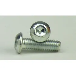 ISO 7380-1 Stahl 10.9 verzinkt M 16x30 - Linsenschrauben mit Innensechskant