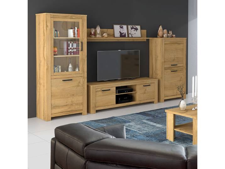 Highboard 77 x 144 x 42cm Braun