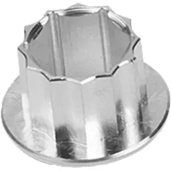 SCHONEINSATZ FÜR RINGSCHLÜSSEL ALUMINIUM, NATUR, SW2=5,5, SW=10