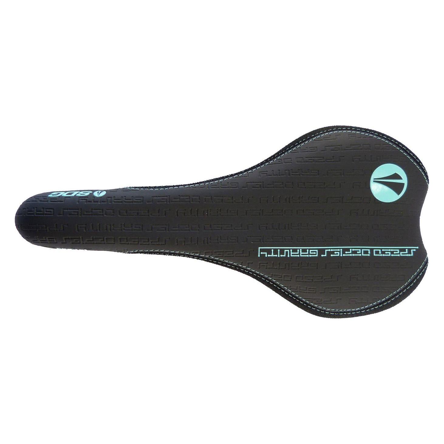 Sdg Circuit MTN Sattel, Ti-Alloy 7x7mm, black/teal (40081538)