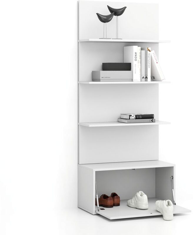 B2B Partner LAYERS Unterschrank, neigbar, 800 x 400 x 394 mm, weiß