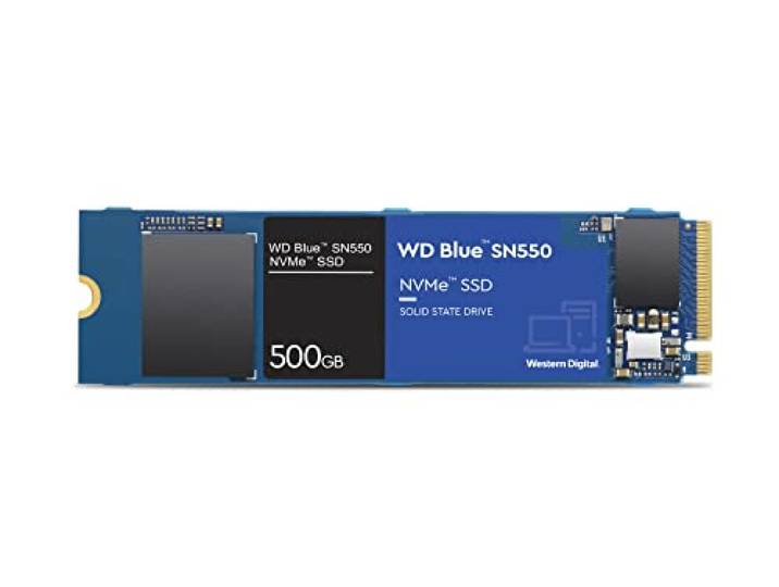 Western Digital WD Blue SN550 NVMe M.2 500 GB PCI Express 3.0 3D NAND
