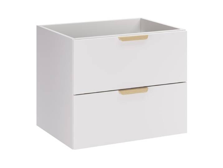 Meuble Sous Vasque Suspendu Aster Blanc 60 Cm