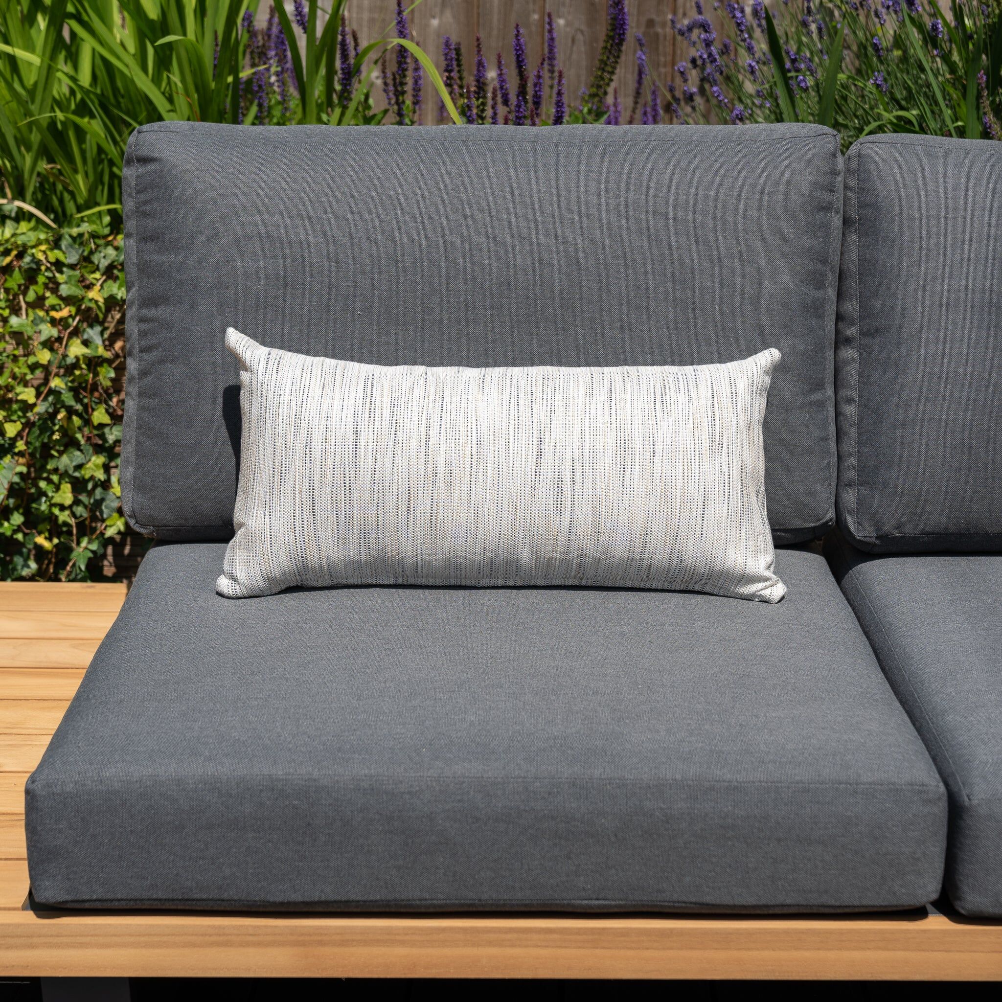 Harbour Lifestyle Agora Texture Ugo Bolster Scatter Cushion - 60cm x 30cm