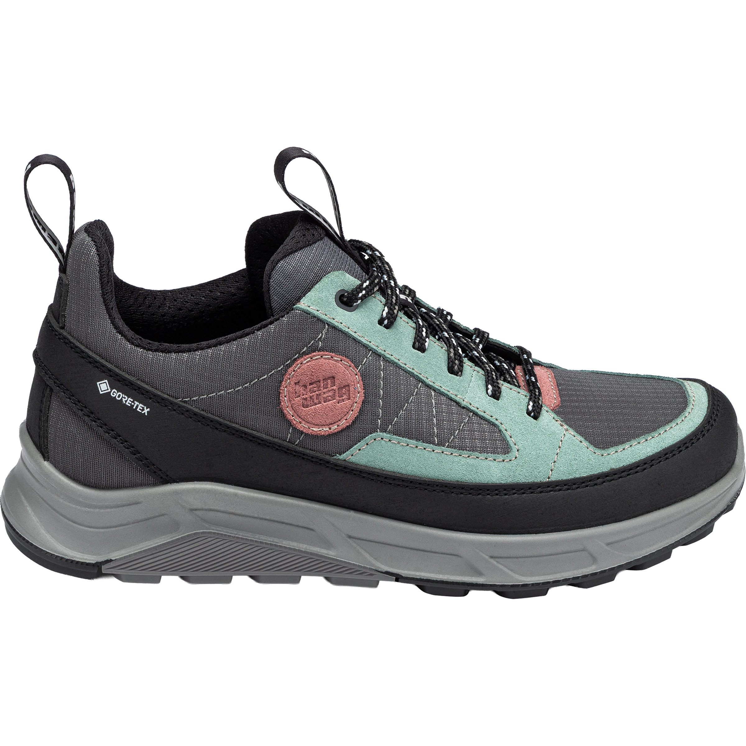 Hanwag Rotpunkt Light Low GTX Damen Zustiegsschuhe tuerkis Größe 39.5 Trekking Wasserdicht