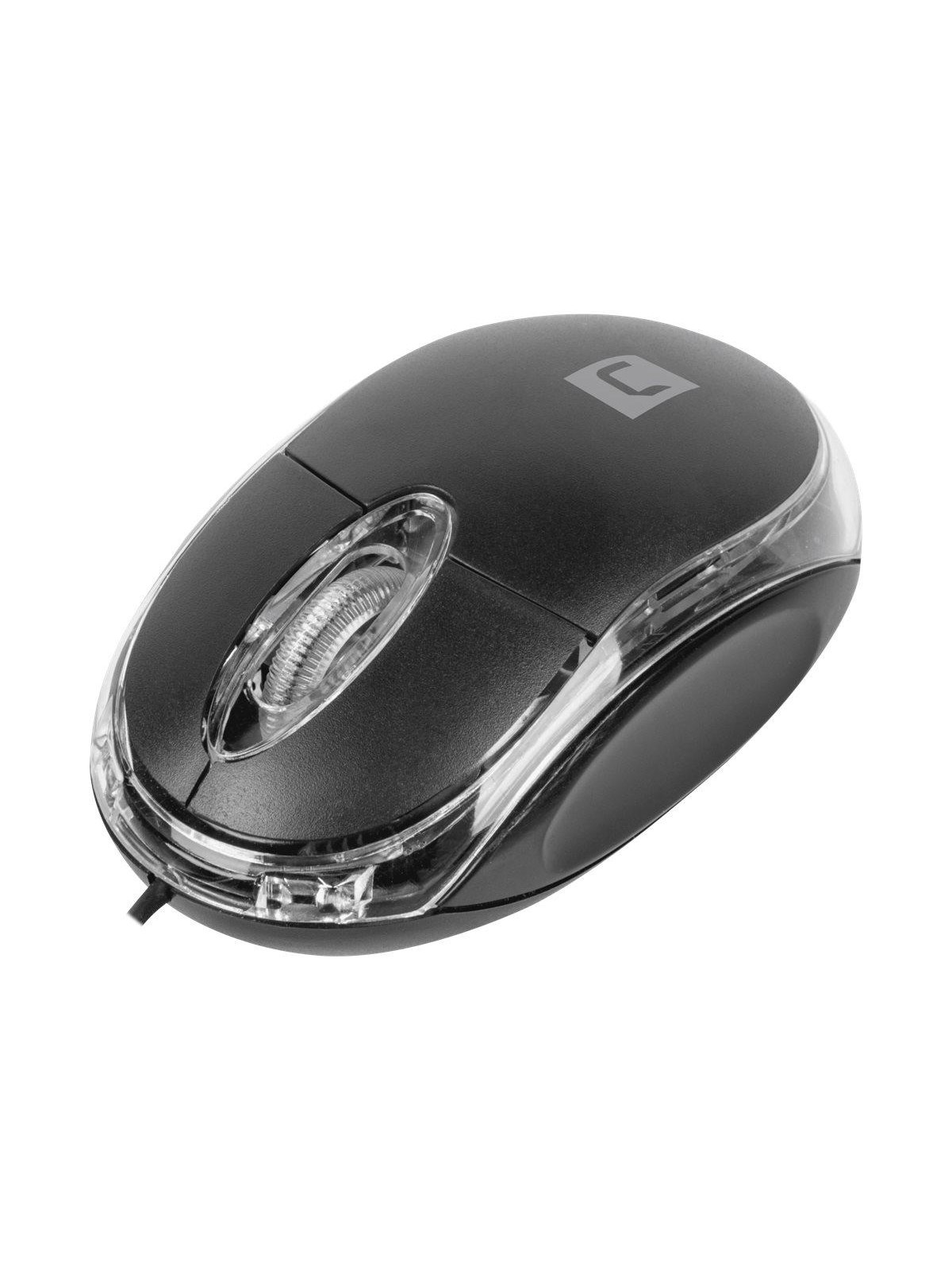 Natec Vireo 2 - mouse - USB - black - Maus (Schwarz)