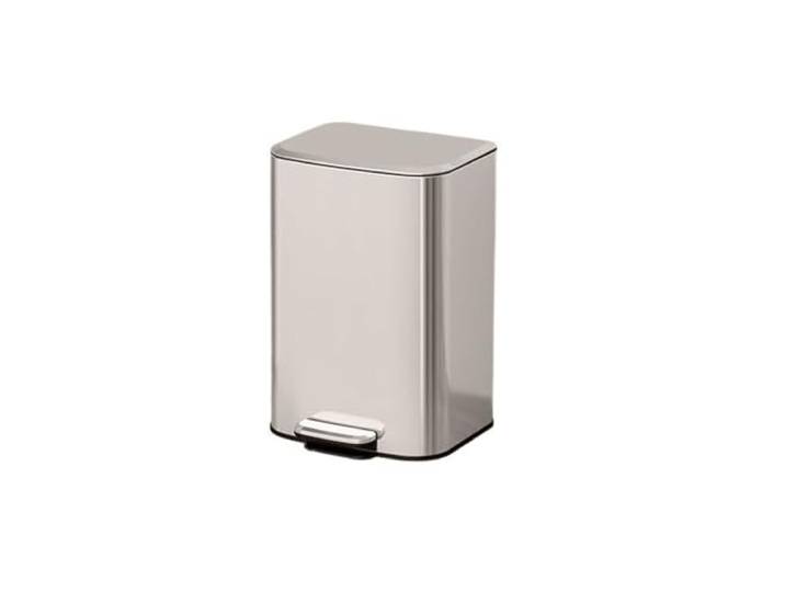 FZL02068LM Badezimmer Fußbetriebene Mülleimer for Büro Und Zuhause(Silver)
