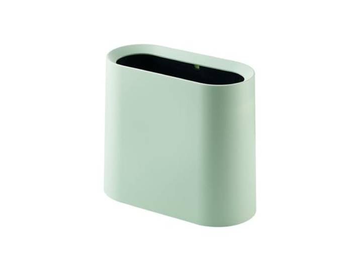 HGYNBCP Eleganter, schlanker Papierkorb for Badezimmer und Büro – moderner Mülleimer(Green)