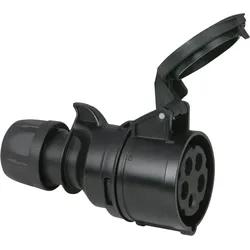 PCE CEE 16 A/400 V 5-pin Plug female Schwarz - IP44