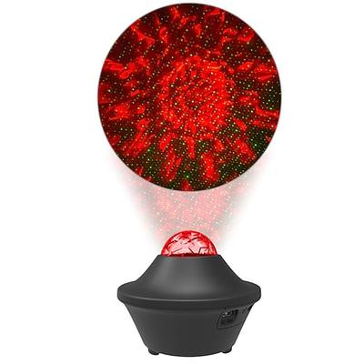 Runde Dekorationslicht Himmel-Projektorlicht LED Nachtlicht Bluetooth Fernbedienung Sprachsteuerung Fernbedienung Valentinstag Neujahr AC betrieben 1 Stück
