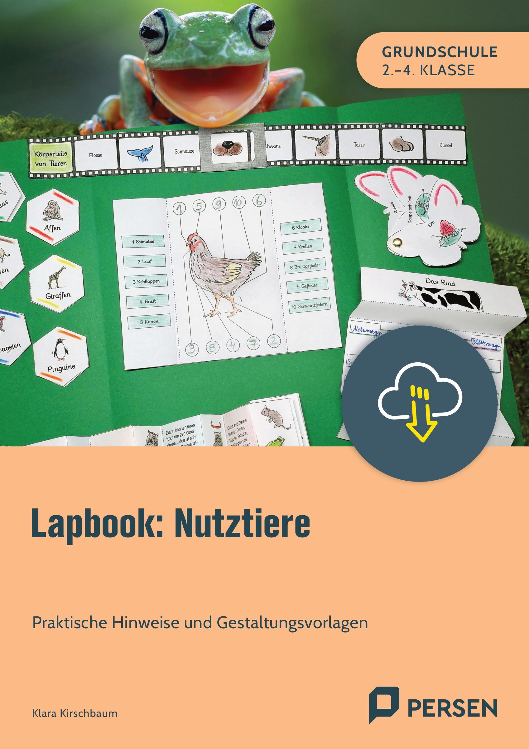 Persen Verlag Lapbook: Nutztiere