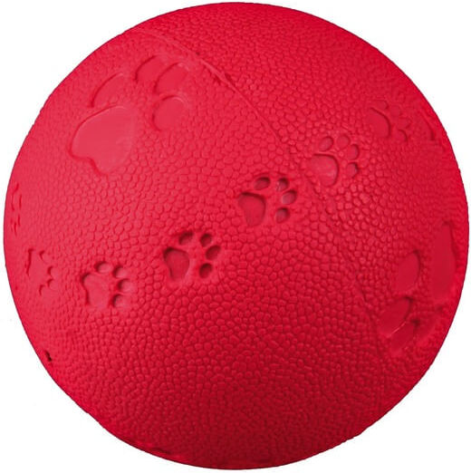 TRIXIE Palla per Cane in Gomma Naturale con Squittio CM.6