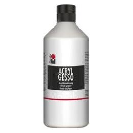 Marabu Acryl Gesso Grundierung weiss 500ml (500 ml) (53108873)