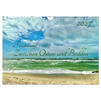 Fischland - Zwischen Ostsee und Bodden (Wandkalender 2027 DIN A4 quer), CALVENDO Monatskalender